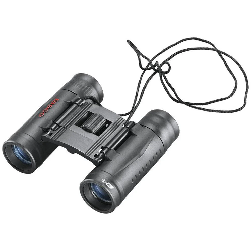 Tasco Essentials Roof Binocular 8x21mm Black MC 6L