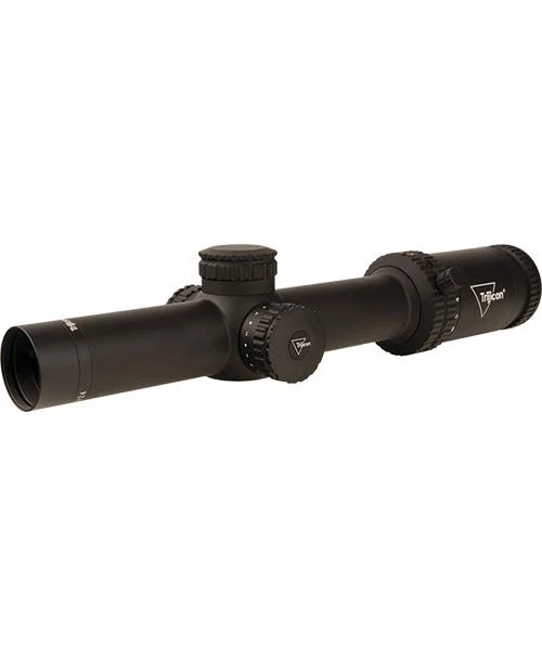 Trijicon Credo 1-6x24 (SFP) 30mm Rifle Scope w/Green BDC Segmented Circle .223 Low Capped Adjusters
