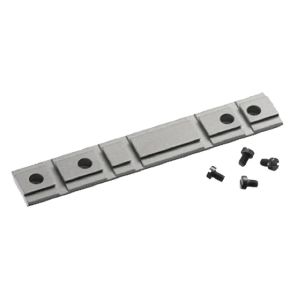Ruger Weaver-Style Aluminum Combination 10/22 Rifle Scope Base Adapter Silver Powder Coated 1-piece
