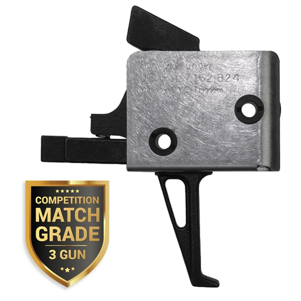 CMC Triggers AR-15 AR-10 Single Stage Trigger 2-2.5lb Flat Black