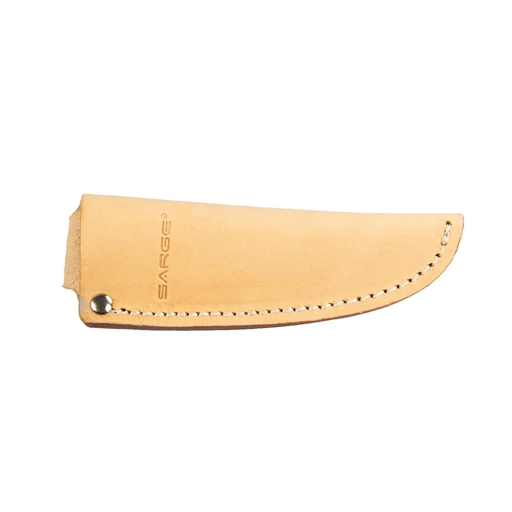 Sarge Knives TK Bird Knife 2-1/2" Drop Point Blade Brown