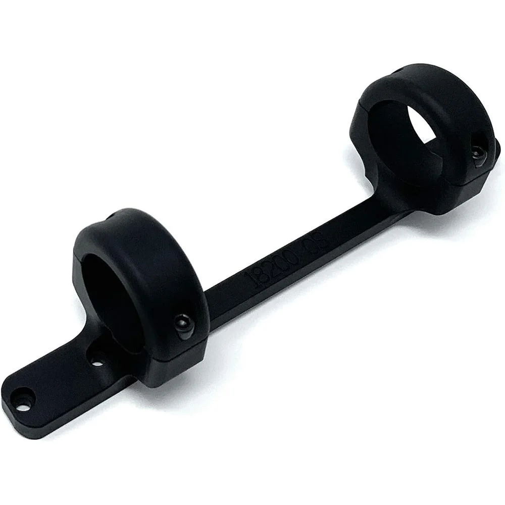 DNZ Game Reaper Scope Mount Savage Round Receiver Offset Rings LA 1" Medium Black 1-piece