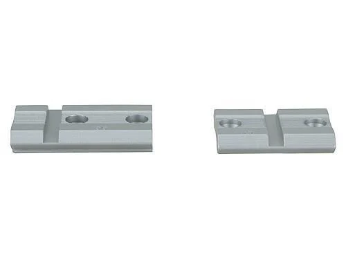 Weaver 2-Piece (Pairs) Top Mount Aluminum Scope Base - Silver - Mossberg Remington