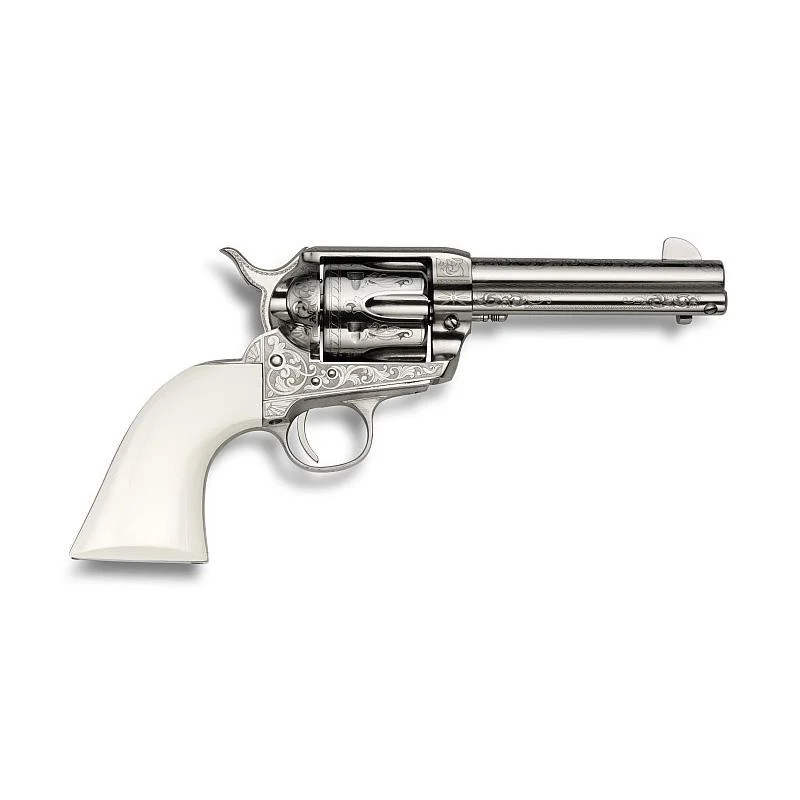 EMF Great Western II US Grant Revolver 45 Colt 6rd Capacity 4.75" Barrel Ultra Ivory (Poly) Grips