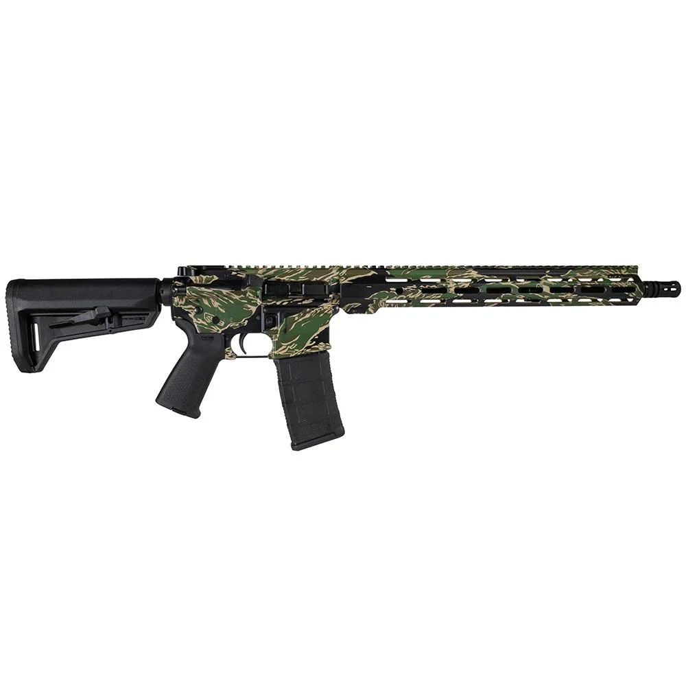 Shark Coast Tactical "Tiger Stripe" Rifle 5.56mm 30rd Magazine 16" Barrel 15" M-LOK Handguard