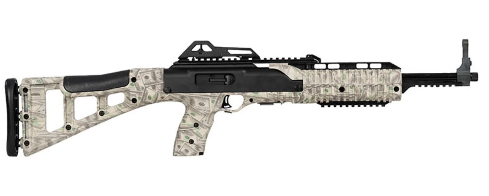 HI POINT 9TS 9MM CARBINE RFL $100 BILL PATTERN TRGT STK