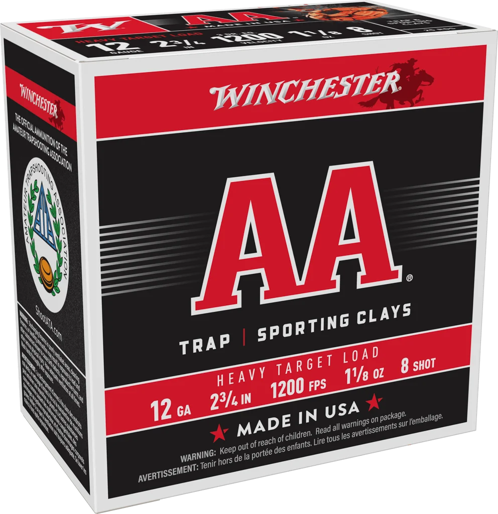 WINCHESTER AA PLUS 3DR 12GA 23/4 #8