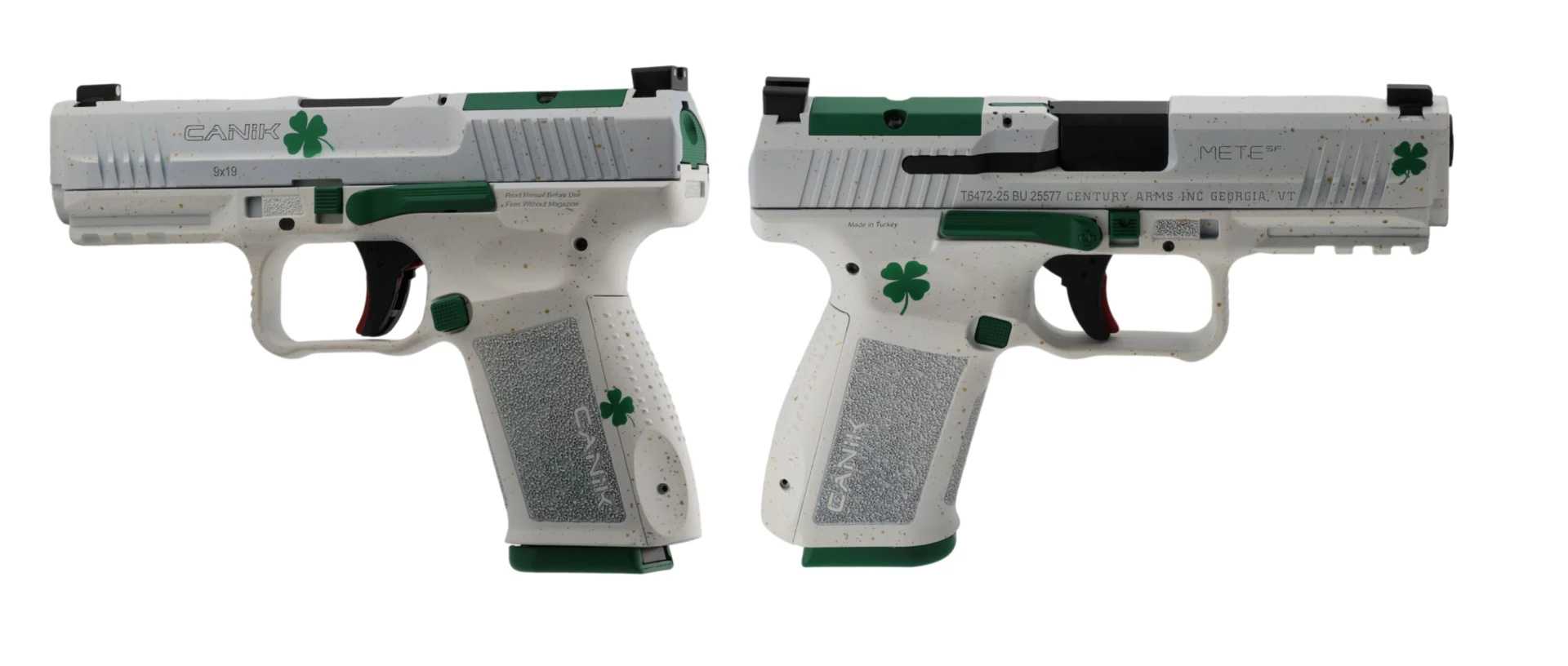 CANIK METE SF LUCKY 9MM BLK PSTL 4.19" 1-15RD MAG