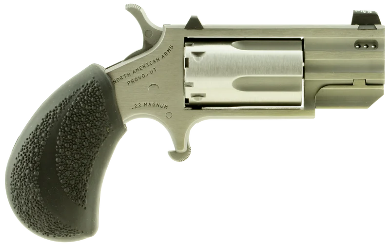 NORTH AMERICAN ARMS PUG 22MAG REV 1" SS PORTED
