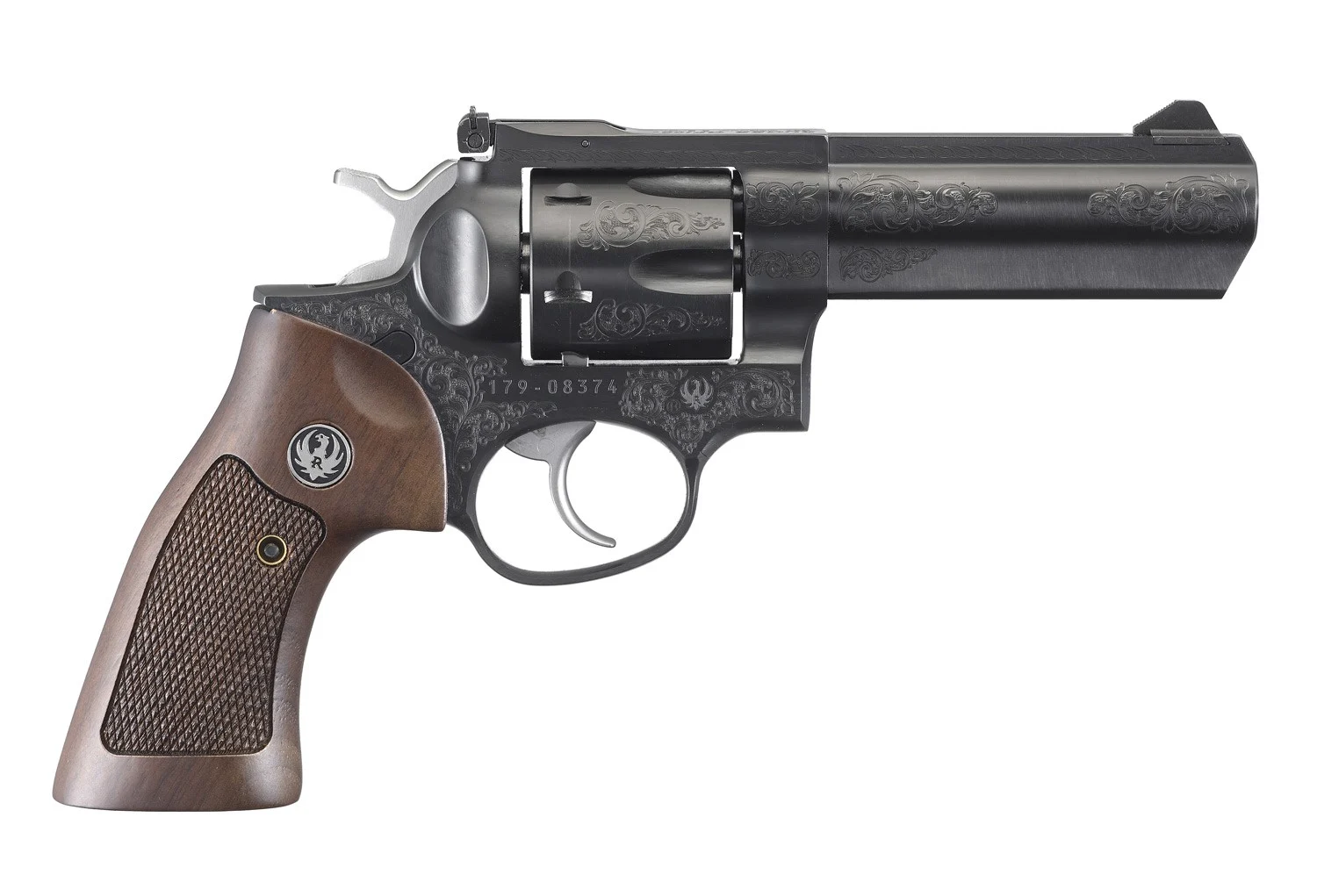 RUGER GP100 DELUXE 357MAG BLUE 4" #