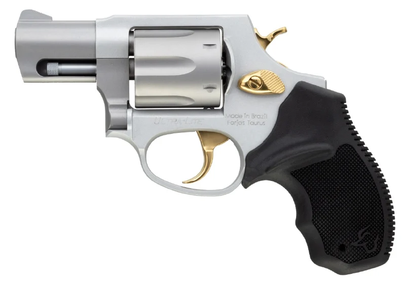 TAURUS 856 ULTRA LT 38SP SS/GD 2" 6SH